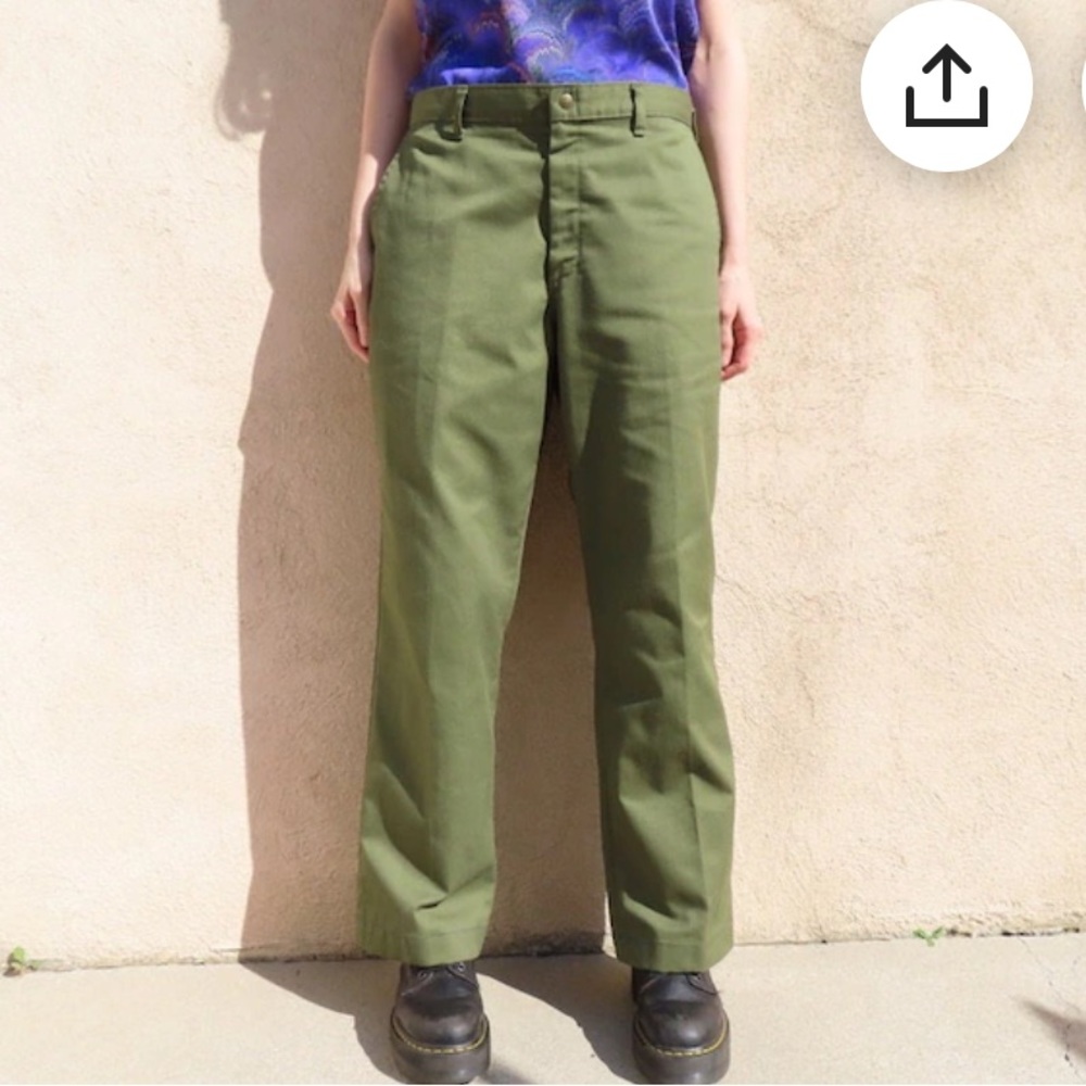 Men’s Boy Scouts of America 1970s Vintage Pants